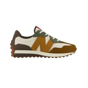 NEW BALANCE 327 'White Olive Tan' Sneakers Size 5Y/W6.5